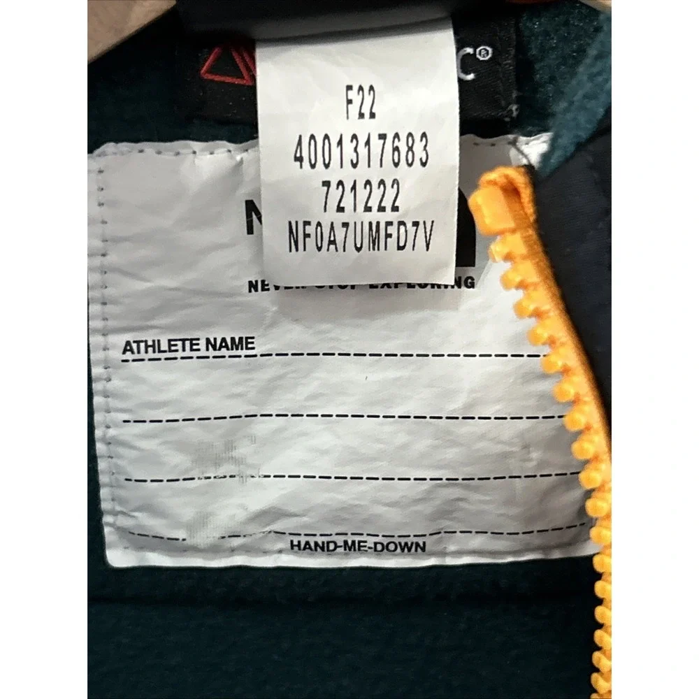 Baby THE NORTH FACE Polartec DENALI SNOW Bunting 3-6 Months Clean